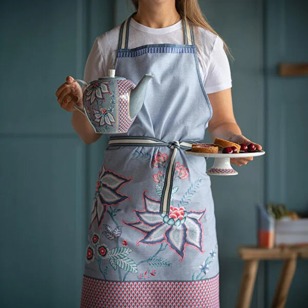 Pip Studio Flower Festival Mavi Porselen Kek Standı 51010027 #TİCSBRANDS#