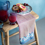 Load image into Gallery viewer, Pip Studio Flower Festival Blue Porcelain Cake Stand 51010027
