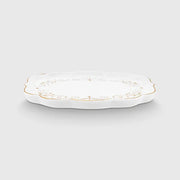 Pip Studio Royal Gold White Porcelain Tea Plate 51013027