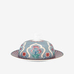 Load image into Gallery viewer, Pip Studio Flower Festival Blue Porcelain Butter Bowl 51018130

