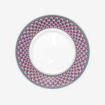 Load image into Gallery viewer, Pip Studio Flower Festival Blue Porcelain Butter Bowl 51018130
