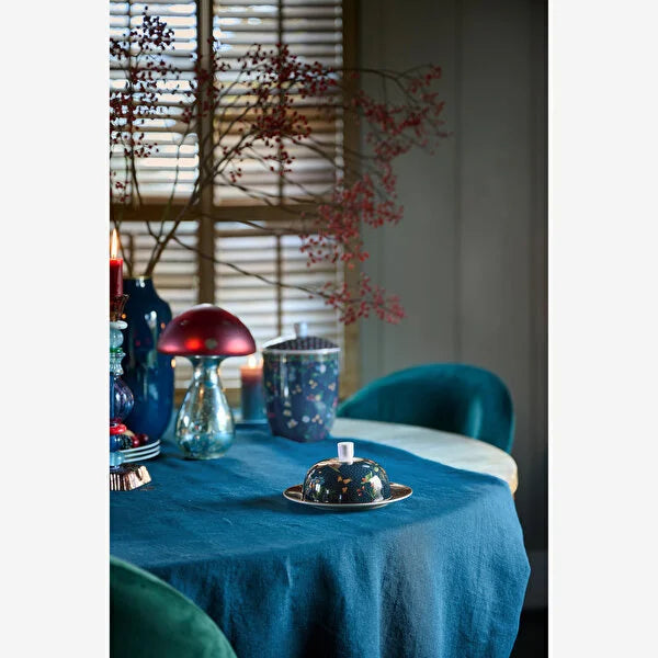 Pip Studio Berry Blues Blue Porcelain Butter Bowl 51018165