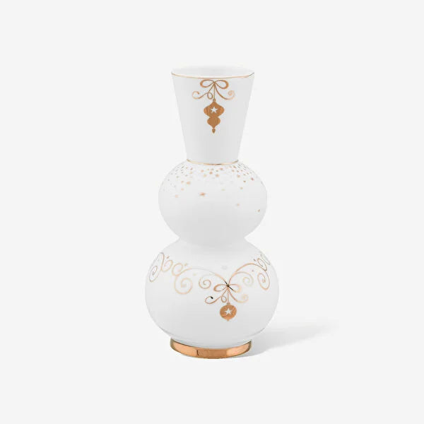 Pip Studio Royal Gold White Porcelain Vase 51102071