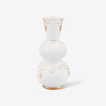 Load image into Gallery viewer, Pip Studio Royal Gold White Porcelain Vase 51102071
