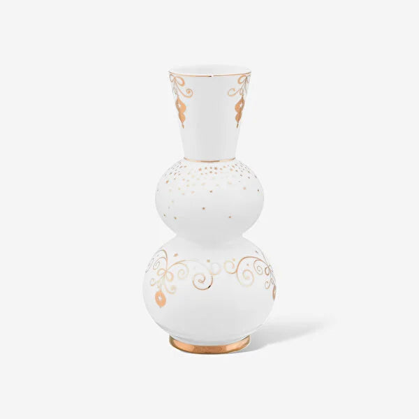 Pip Studio Royal Gold White Porcelain Vase 51102071