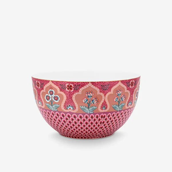 Pip Studio Flower Festival Red Porcelain Bowl 51003196