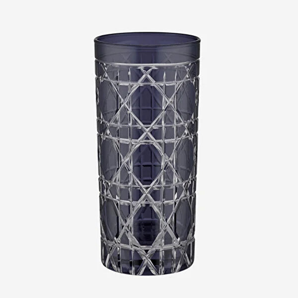 Chiara Alessi Gloria Black Glass Water Glass CA342263BK