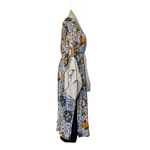 Load image into Gallery viewer, Dolce Pattern Gray Kimono
