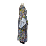 Load image into Gallery viewer, Dolce Pattern Gray Kimono
