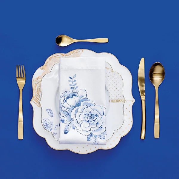 Pip Studio Royal White Blue White Porcelain Dinner Plate 51001133