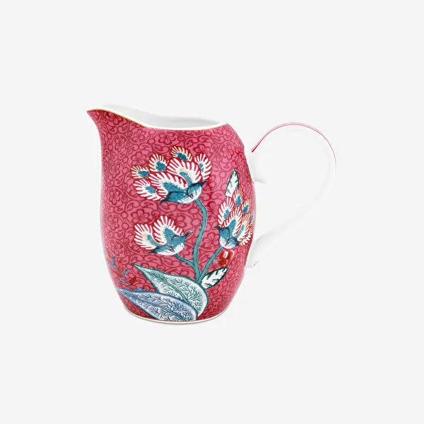 Pip Studio Flower Festival Red Porcelain Milk Jug 51007043