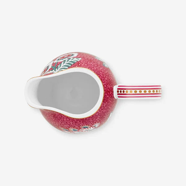 Pip Studio Flower Festival Red Porcelain Milk Jug 51007043