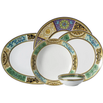 Load image into Gallery viewer, VERSACE BAROCCO MOSAİC YEMEK TAKIMI mzkcb0-gy.myshopify.com VERSACE BAROCCO MOSAİC YEMEK TAKIMI #TİCSBRANDS#
