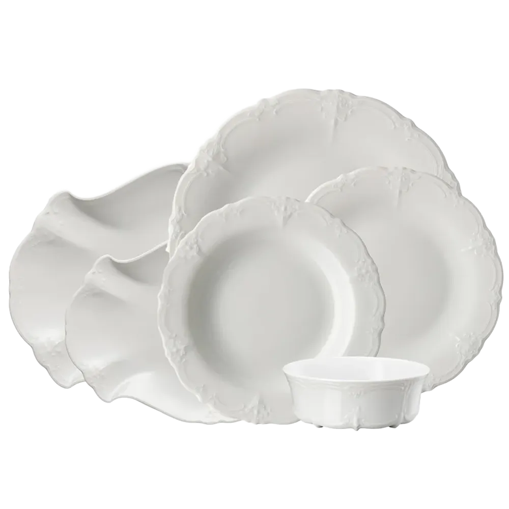 HUTSCHENREUTHER BARONESSE WEİSS YEMEK TAKIMI mzkcb0-gy.myshopify.com HUTSCHENREUTHER BARONESSE WEİSS YEMEK TAKIMI #TİCSBRANDS#