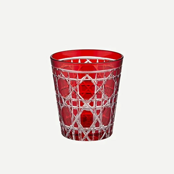 Chiara Alessi Gloria Red Glass Water Glass CA152486RD