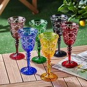 Chiara Alessi Gloria Green Glass Goblet CA2440141GN