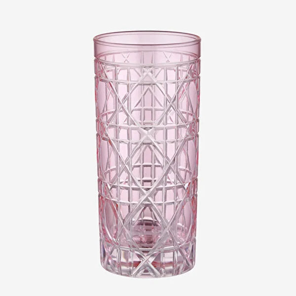 Chiara Alessi Gloria Pink Glass Water Glass CA342263PK