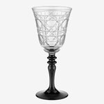 Load image into Gallery viewer, Chiara Alessi Gloria Black Glass Goblet CA7440141BK
