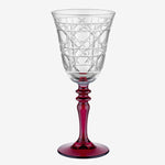 Load image into Gallery viewer, Chiara Alessi Gloria Purple Glass Goblet CA7440141PL
