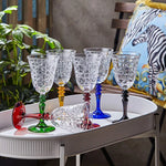 Load image into Gallery viewer, Chiara Alessi Gloria Yellow Glass Goblet CA7440141YL
