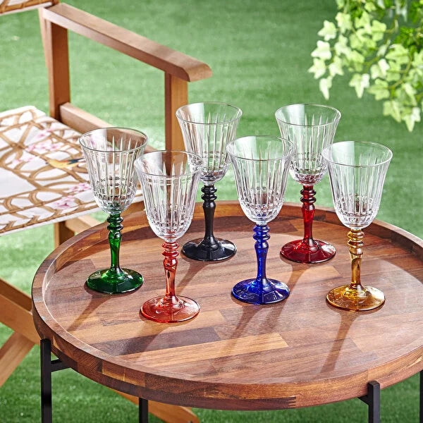 Chiara Alessi Luna Siyah Cam Kadeh CA9440141BK