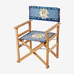 Load image into Gallery viewer, Chiara Alessi Capri Blue Wooden Garden Chair CADCCPR2BL
