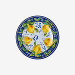 Load image into Gallery viewer, Chiara Alessi Capri Blue Melamine Breakfast Plate CAMAA4179BW
