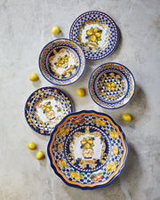 Chiara Alessi Capri Blue Melamine Bowl CAMC2082BL1