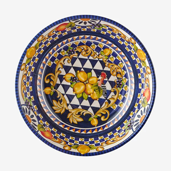 Chiara Alessi Capri Blue Melamine Bowl CAMC2082BL1