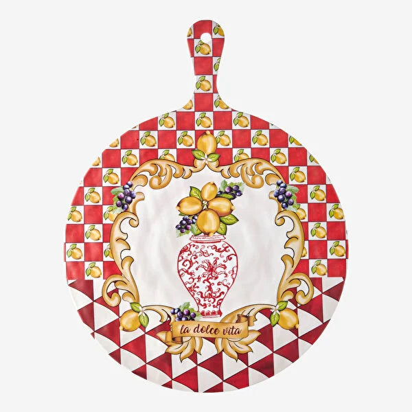 Chiara Alessi Capri Red Melamine Presentation Board CAMC5020RD1