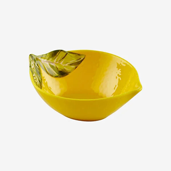Chiara Alessi Capri Yellow Melamine Bowl CAMKK8449LM