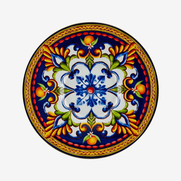 Chiara Alessi Capri Blue Porcelain Coffee Cup Set CAPFL2ECBL2