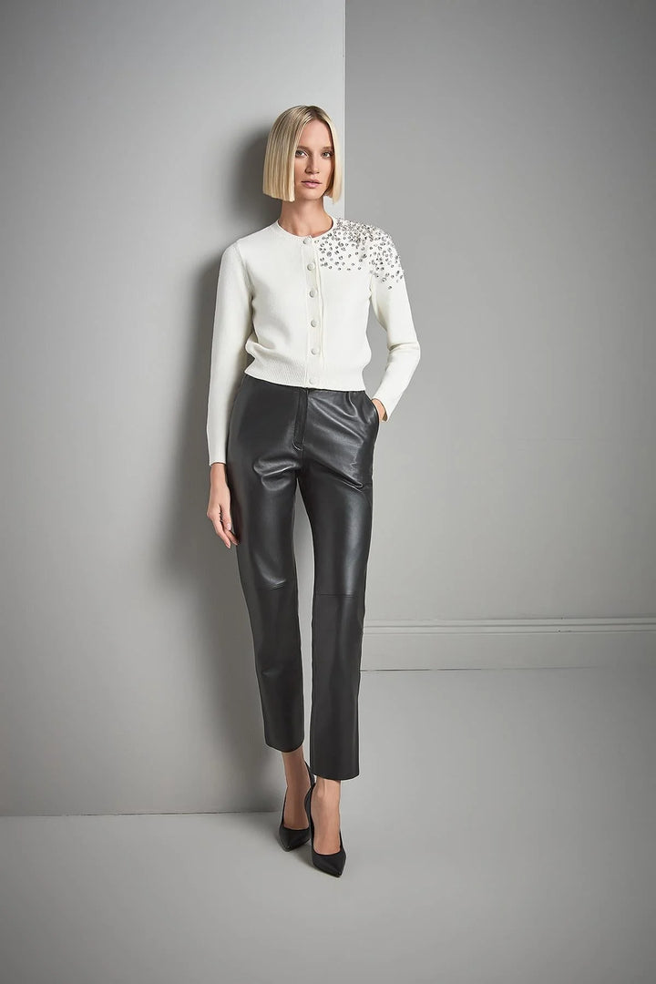 Triko Taşlı Hırka