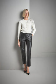 Triko Taşlı Hırka