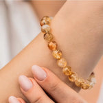 Load image into Gallery viewer, 50 Sitrin Doğaltaş Bileklik mzkcb0-gy.myshopify.com
