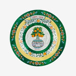 Load image into Gallery viewer, Chiara Alessi Carpe Diem Green Melamine Breakfast Plate CAMCD1079GR1
