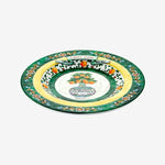 Load image into Gallery viewer, Chiara Alessi Carpe Diem Yeşil Melamin Kahvaltı Tabağı CAMCD1079GR1 #TİCSBRANDS#
