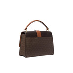 Load image into Gallery viewer, Michael Kors Greenwich Medium Signature Logo Satchel mzkcb0-gy.myshopify.com Michael Kors Greenwich Medium Signature Logo Satchel #TİCSBRANDS#
