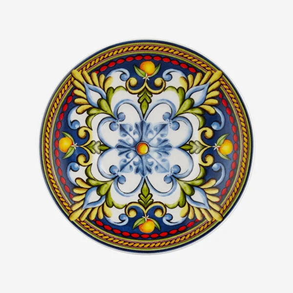 Chiara Alessi Capri Blue Porcelain Coffee Cup Set CAPTNFL1ECBL2