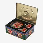 Load image into Gallery viewer, Chiara Alessi Capri Blue Green Porcelain Coffee Cup Set CAPTNVB1ECBG2
