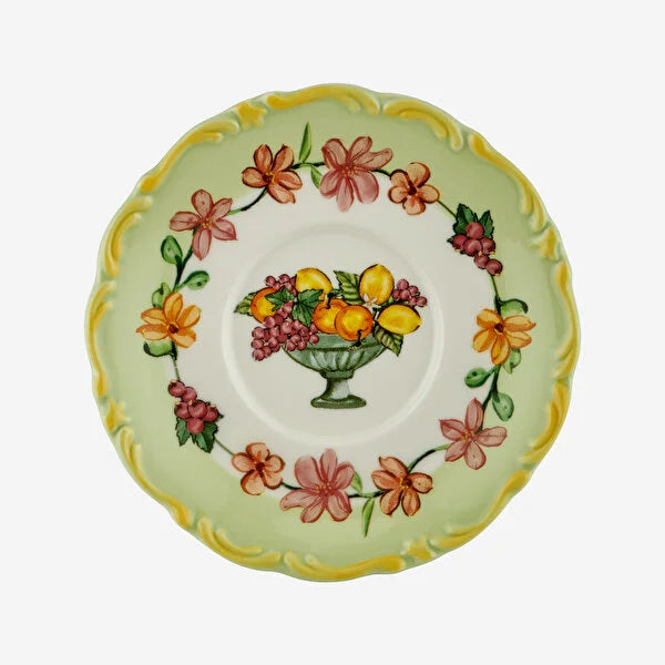 Chiara Alessi Il Sogno Yeşil Stoneware Kahve Fincan Seti CASIS4627GR2