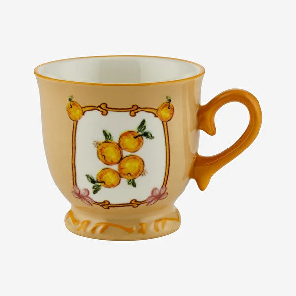 Chiara Alessi Il Sogno Turuncu Stoneware Kahve Fincan Seti CASIS4627OR2