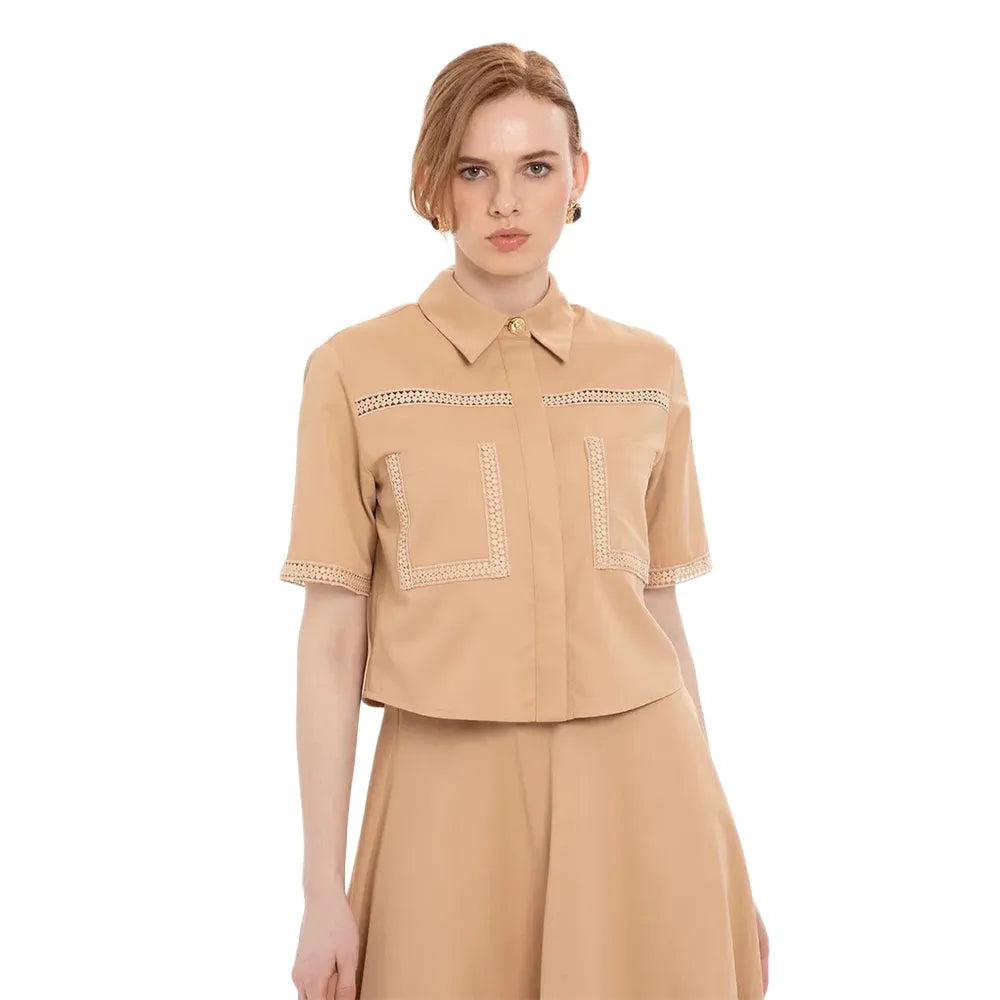 KİWE Kısa Kollu Gömlek Ve Midi Etekli Bej Takım mzkcb0-gy.myshopify.com KİWE Kısa Kollu Gömlek Ve Midi Etekli Bej Takım #TİCSBRANDS#