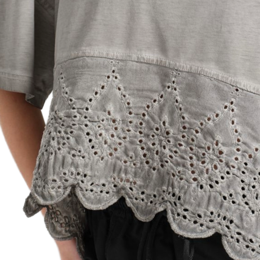 Embroidered Detail Blouse