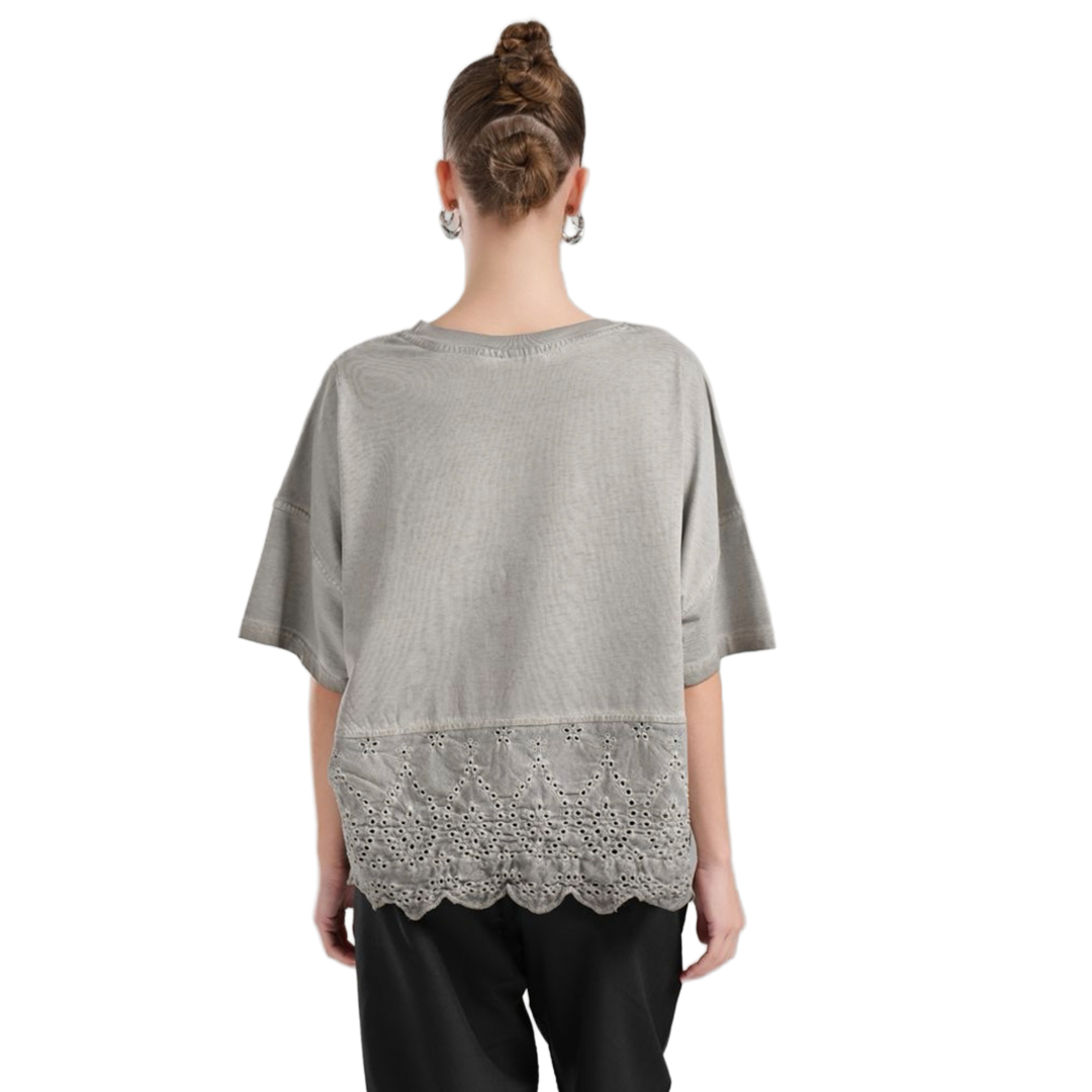 Embroidered Detail Blouse