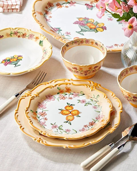 Chiara Alessi Il Sogno Turuncu Stoneware Kahvaltı Tabağı CASIS2660OR1 #TİCSBRANDS#