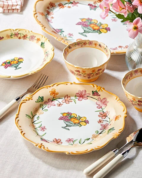 Chiara Alessi Il Sogno Turuncu Stoneware Yemek Tabağı CASIS2656OR1