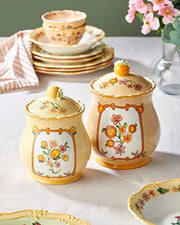Chiara Alessi Il Sogno Orange Stoneware Jar CASIS2670OR1