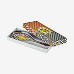 Load image into Gallery viewer, Chiara Alessi Capri Blue Melamine Cutlery Tray CAMC7015BL1
