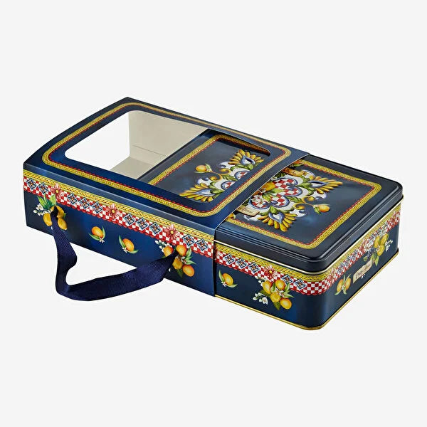 Chiara Alessi Capri Mavi Porselen Kahve Fincan Seti CAPTNFL1ECBL2 #TİCSBRANDS#